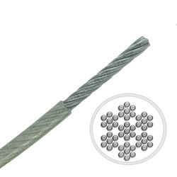 0.81mm 7x7 Clear Nylon Cable